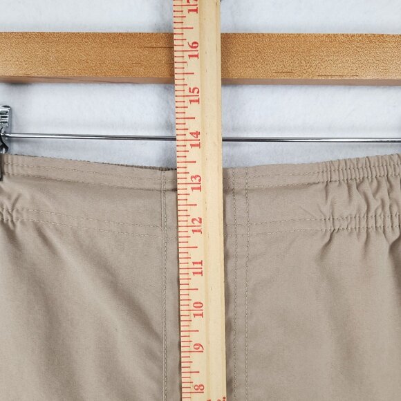 Nike Swim Trunks Mens XXL Tan Black Cargo Hybrid Shorts Utility Board Casual - Picture 6 of 16